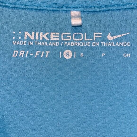 NIKE Women's Blue Quarter-Zip Top - Picture 2 of 5